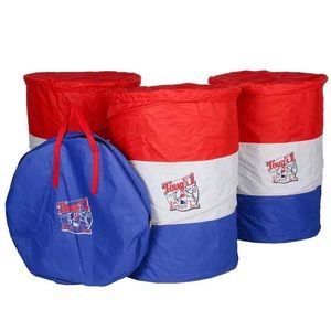 Pop up Barrels set of 3 with carrying case NEW
